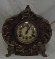 New Haven Iron Mantle Clock