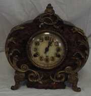 New Haven Iron Mantle Clock