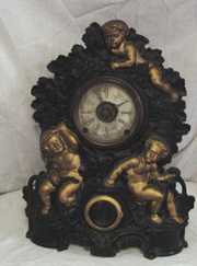 Bristol Brass & Clock Co Iron Front Clock