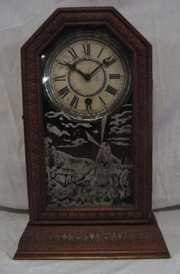 Sessions Kitchen Clock Oak