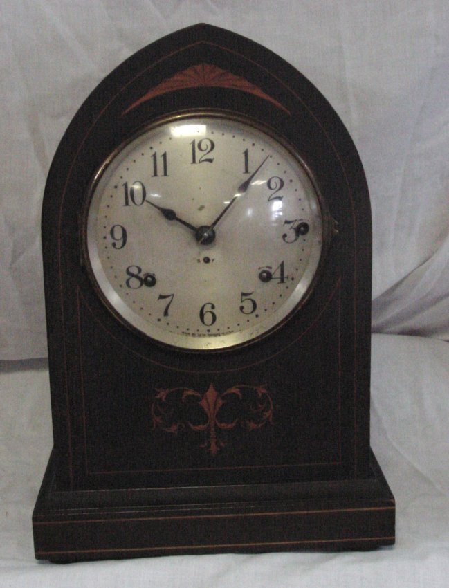1920s Seth Thomas Westminster Chimes Inlaid Clock