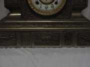 Ornate Brass New Haven Mantle Clock