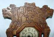 New Haven Kitchen Clock w/Lions