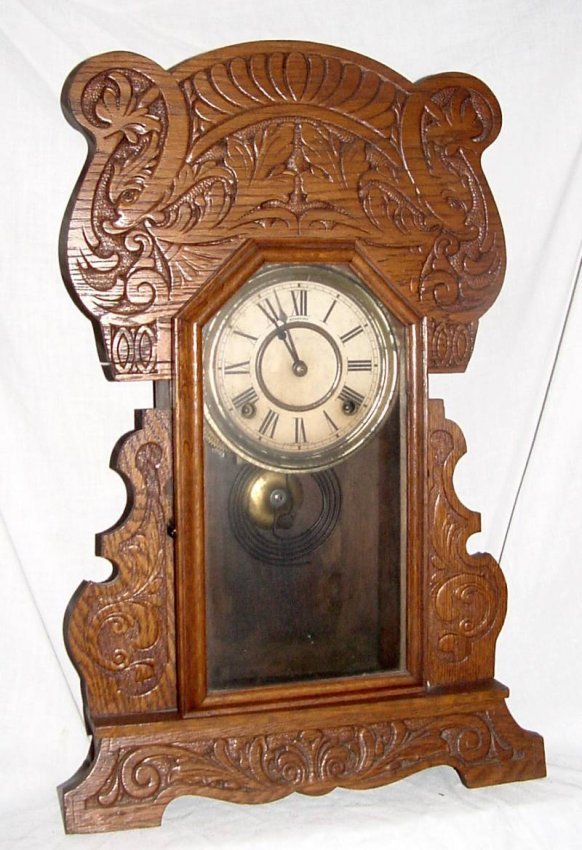 Sessions Oak Kitchen Clock