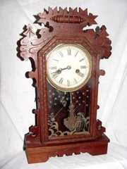 Welch Walnut Kitchen Clock