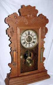 Waterbury Alarm, Thermometer & Barometer Kitchen Clock
