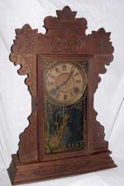 Oak Kitchen Clock