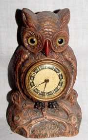 Lux Owl Novelty Clock