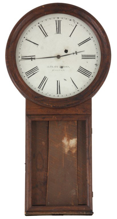 Daniel Pratt & Sons Wall Regulator Clock