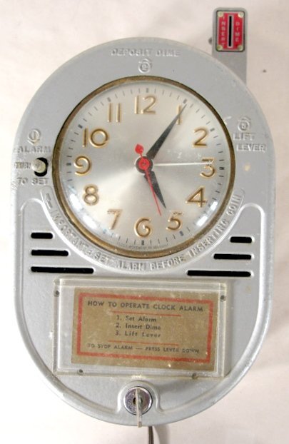 Sessions Dime Electric Alarm Clock