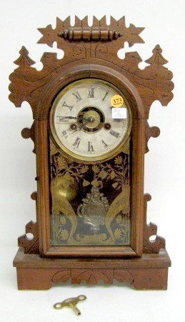 Walnut Welch Kitchen Clock