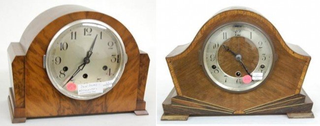 2 Westminster Chimes Mantle Clocks