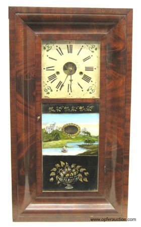 FORESTVILLE BRASS OGEE CLOCK