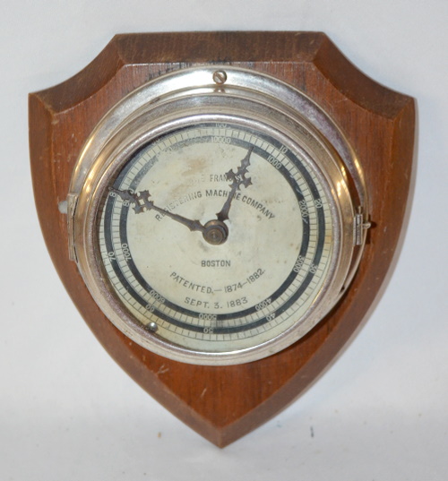 Boston 1883 Registering Machine Co. Gauge