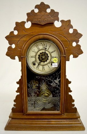 Waterbury Walnut Kitchen Clock