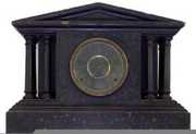 Arcadia Sessions Black Mantel Clock