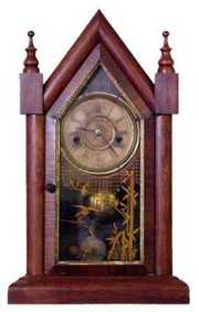 Waterbury Sharp Gothic Clock, 19th Century