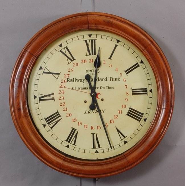 Rare Smirth Enfield Railraod standard galley clock