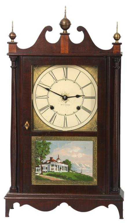 Seth Thomas Cambridge Pillar & Scroll Clock