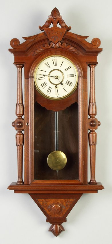 E.N. Welch Victorian Wall Clock