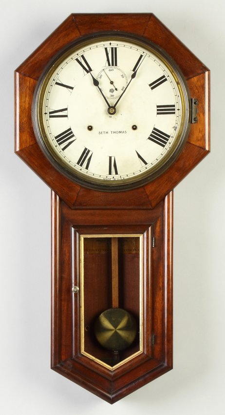 Seth Thomas Long Drop Wall Clock