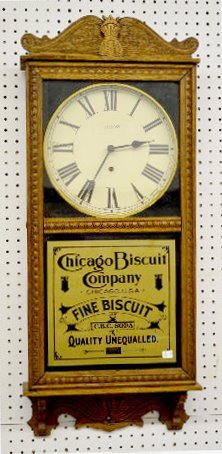 Ingraham Adv. Store Reg. Clock, Biscuit Co.