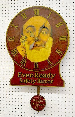 Ever Ready Safety Razor Wall Clock, Not All Old