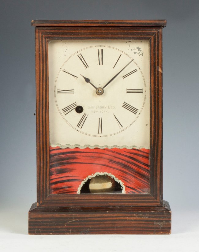 Henry Sperry Co., NY, Cottage Clock