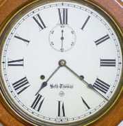 Seth Thomas 30 Day School House Oak Wall Clock