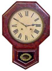 Ansonia School House Wall Clock