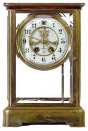 Valerie Gilbert Crystal Regulator Clock