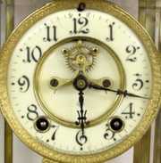 Ansonia Crown Crystal Regulator Clock