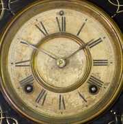 Ansonia Ebonized Iron Mantel Clock