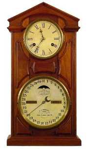 Ithaca No. 7 Shelf Cottage Clock