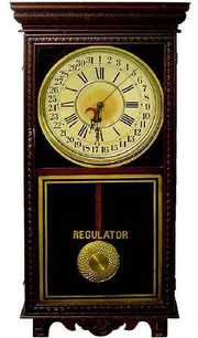 Eclipse Regulator Sessions Oak Wall Time Piece