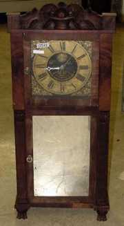 Asa Munger-Hotchkiss & Benedict NY Shelf Clock