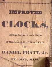 Daniel Pratt, Jr. Transition Shelf Clock