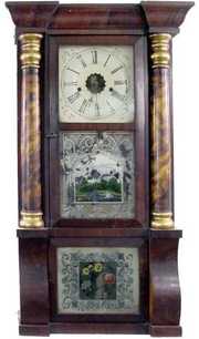 Welch Triple Decker Shelf Clock