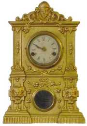 Victorian Architectural Mantel Clock