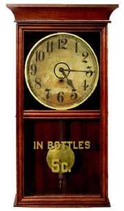 Gilbert Coca-Cola Wall Clock