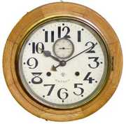 Lever Oak Wall Clock