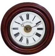 Mahogany Lever German Clock