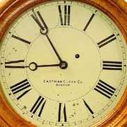 Eastman Clock Co. Boston Wall Clock