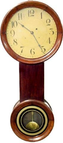 19th Century Banjo Style Wall Clock