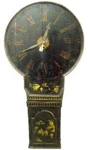 Act Of Parliament Chinoiserie Wall Clock