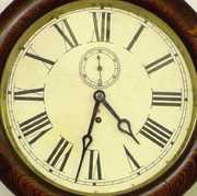 No. 2 Oak Regulator Wall Clock