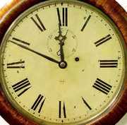 No. 2 Seth Thomas Mahogany Regulator Wall Clock