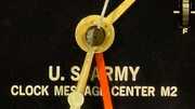 US Army Message Center Portable Clock