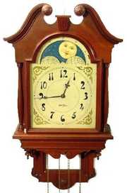 Seth Thomas Lunar Wall Hanging Clock