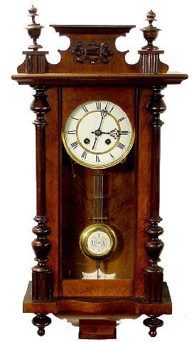 Vienna Regulator Type Victorian Clock